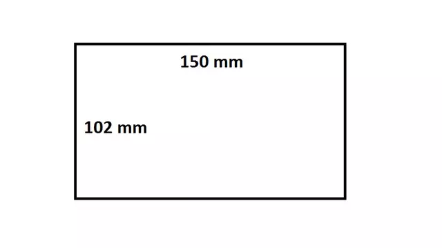 Verzendetiket Thermo Eco 10x15cm - Kern Ø7,6cm - 900 stuks