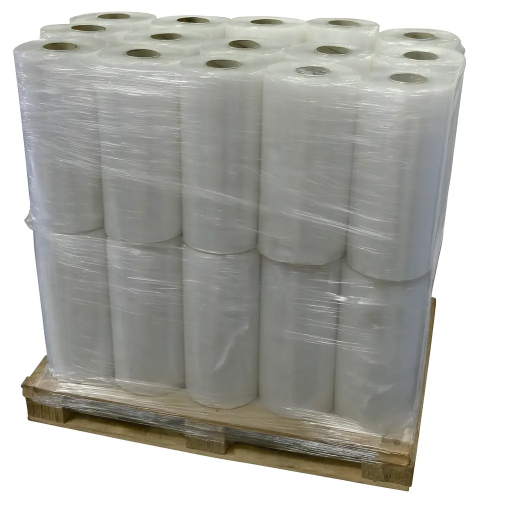 Machinewikkelfolie Standaard Transparant 23 micron 150% rek 50 cm breed
