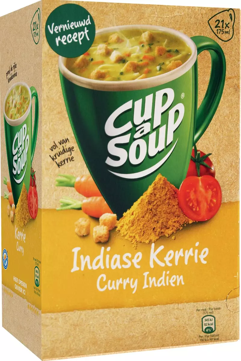 Cup a Soup Indiase Kerrie Doos à 21 zakjes