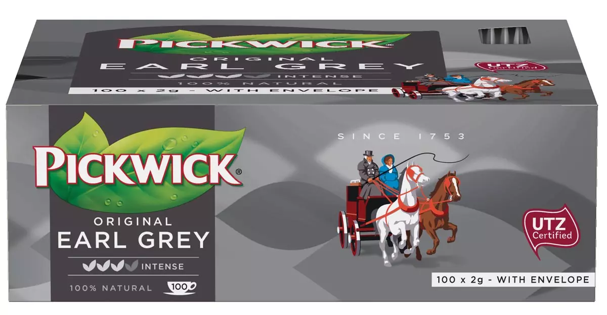 Pickwick Thee Earl Grey 2 gram 100 stuks