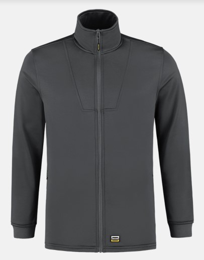 Fleece vest Interlock Dark Grey