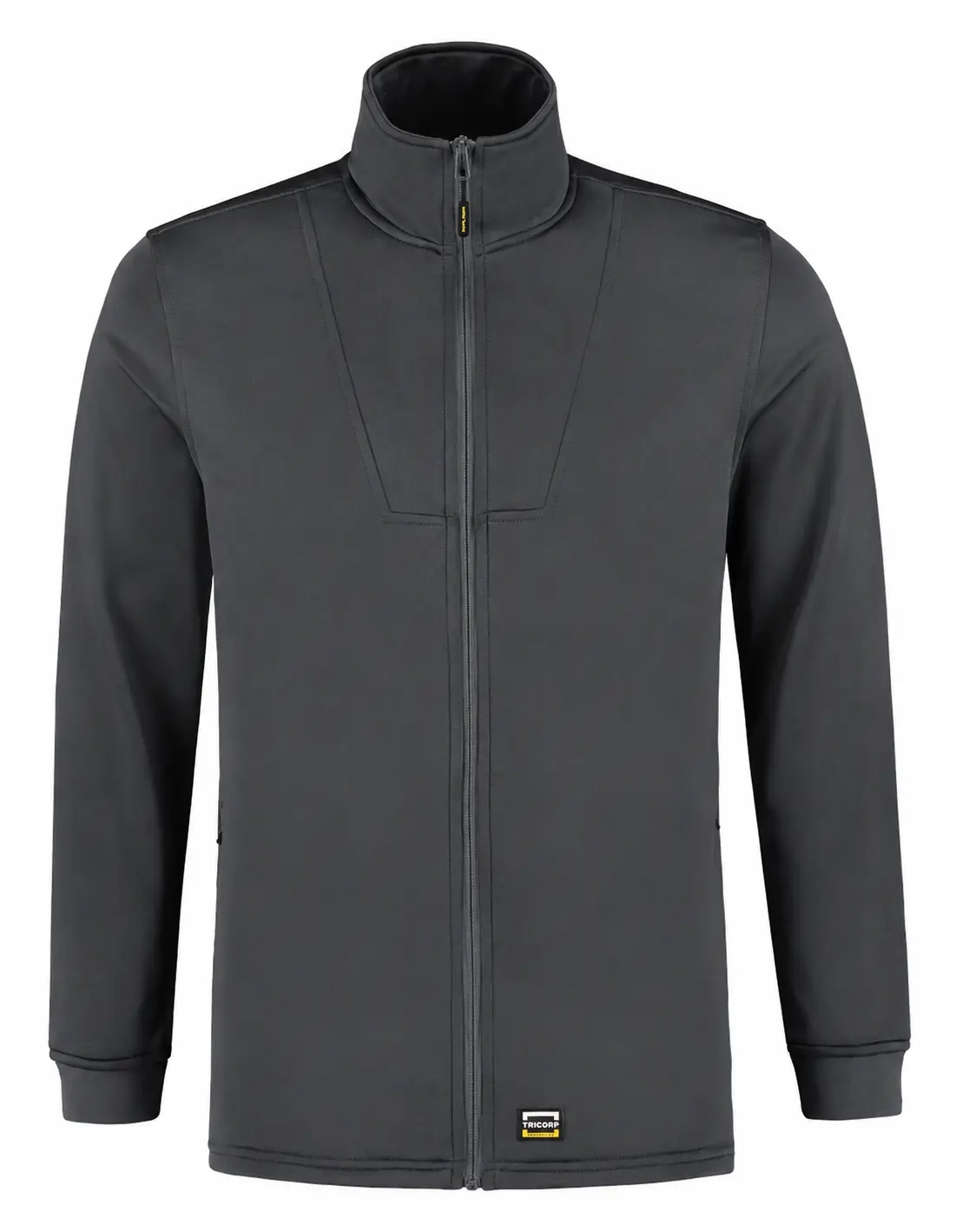 Fleece vest Interlock Dark Grey