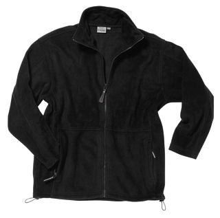 Fleecejas Bormio zwart