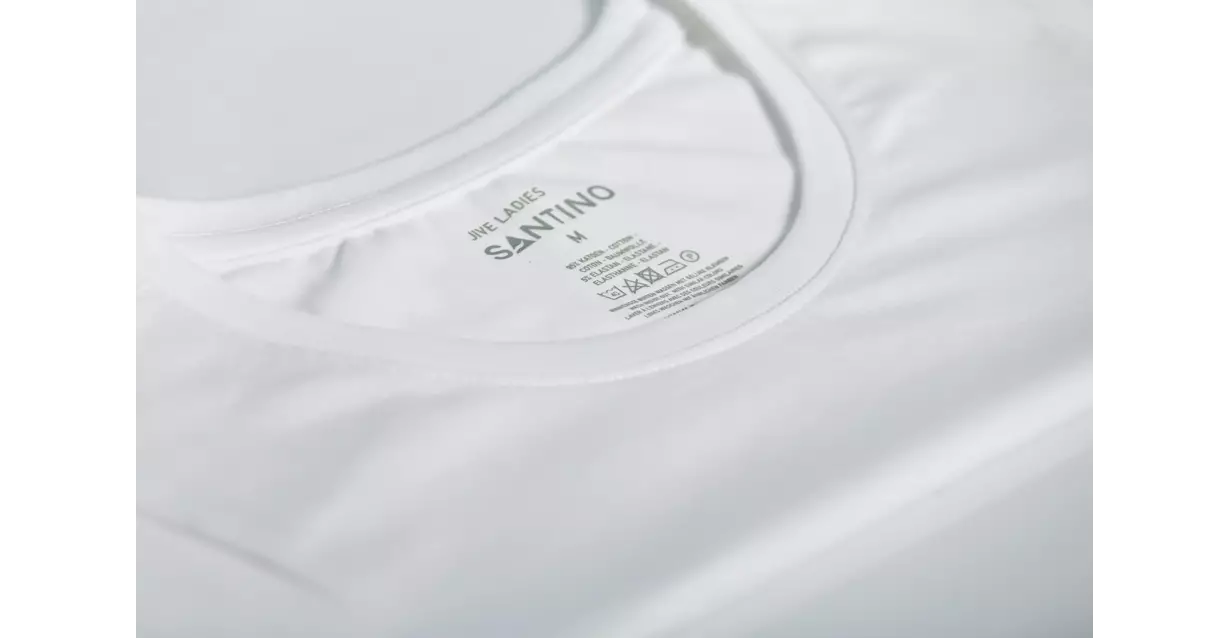 T-shirt Jive dames wit