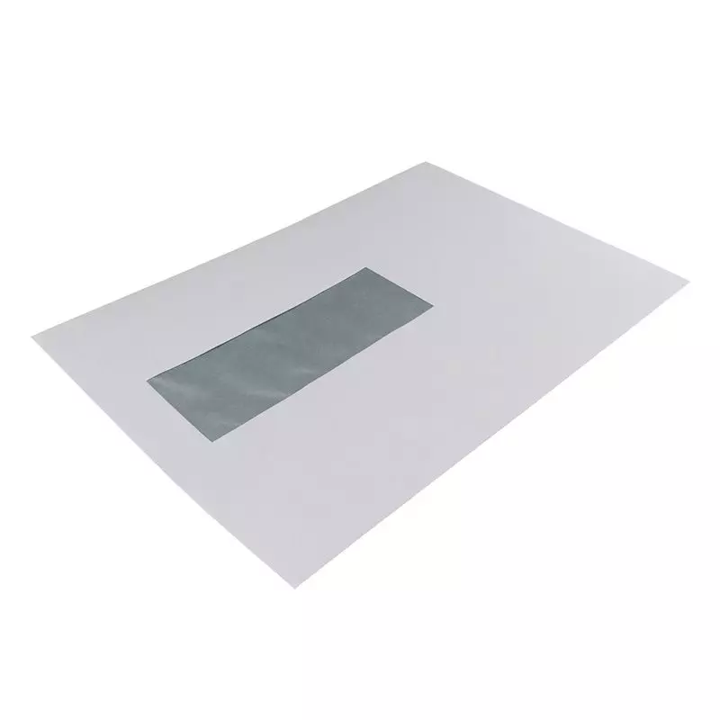 Vensterenvelop zelfklevend Wit 156x220mm