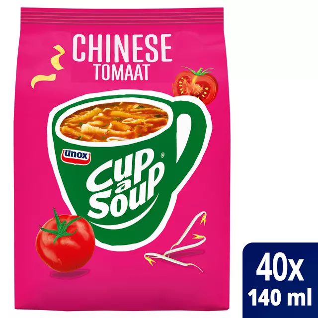 Cup a Soup Chinese Tomaat Zak 40 Porties