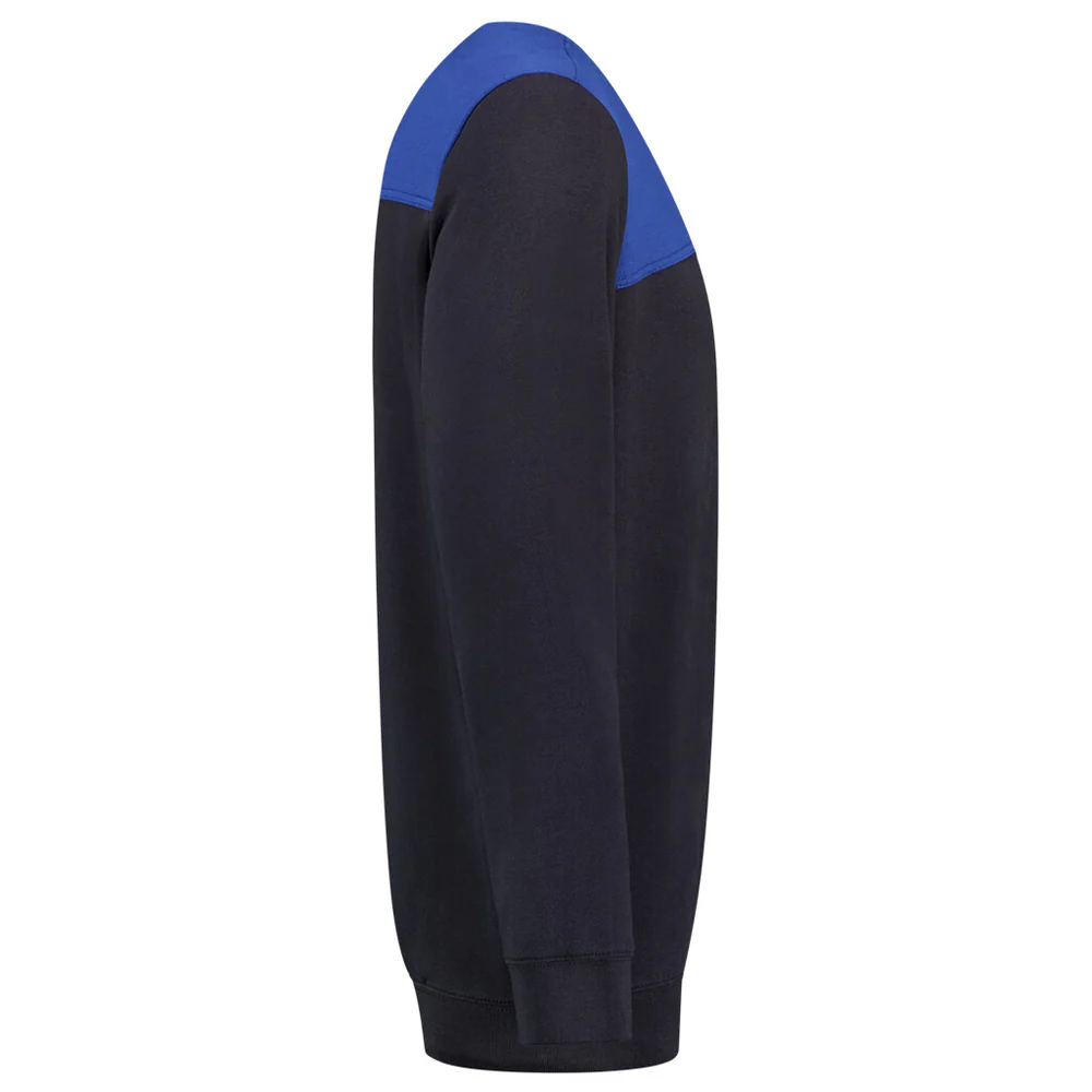 Sweater Bicolor Naden navy-royalblue