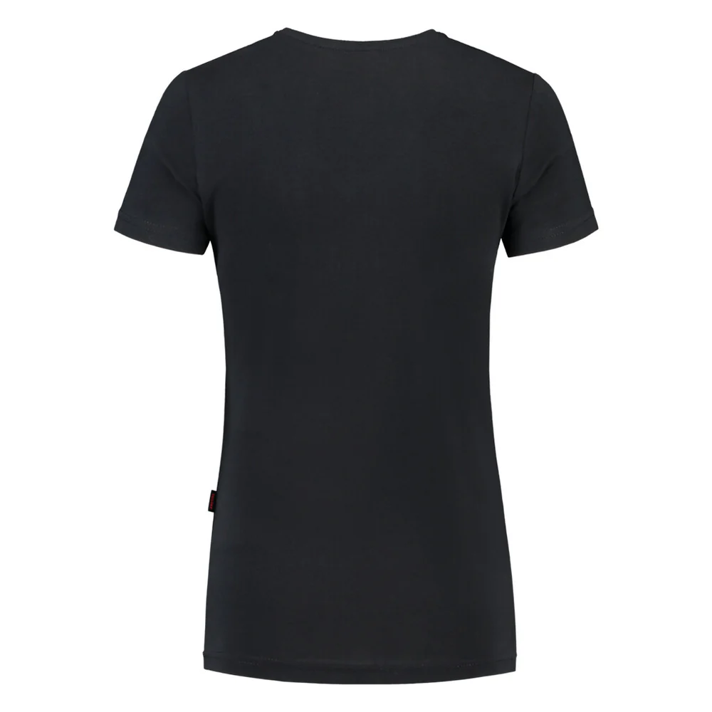 T-shirt dames V-hals marine TVT190