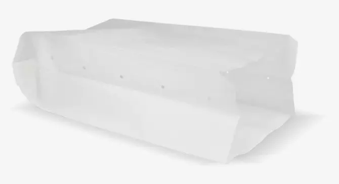 Inpakzak Wit 2-pond Ersatz papier 16/10½x32cm 950 stuks