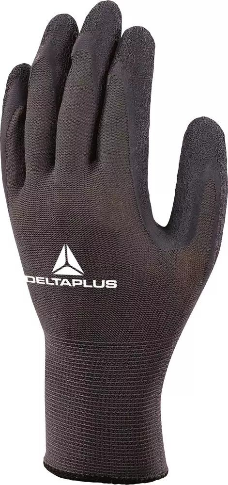 Werkhandschoen 100% gebreide polyester latex coating op palm
