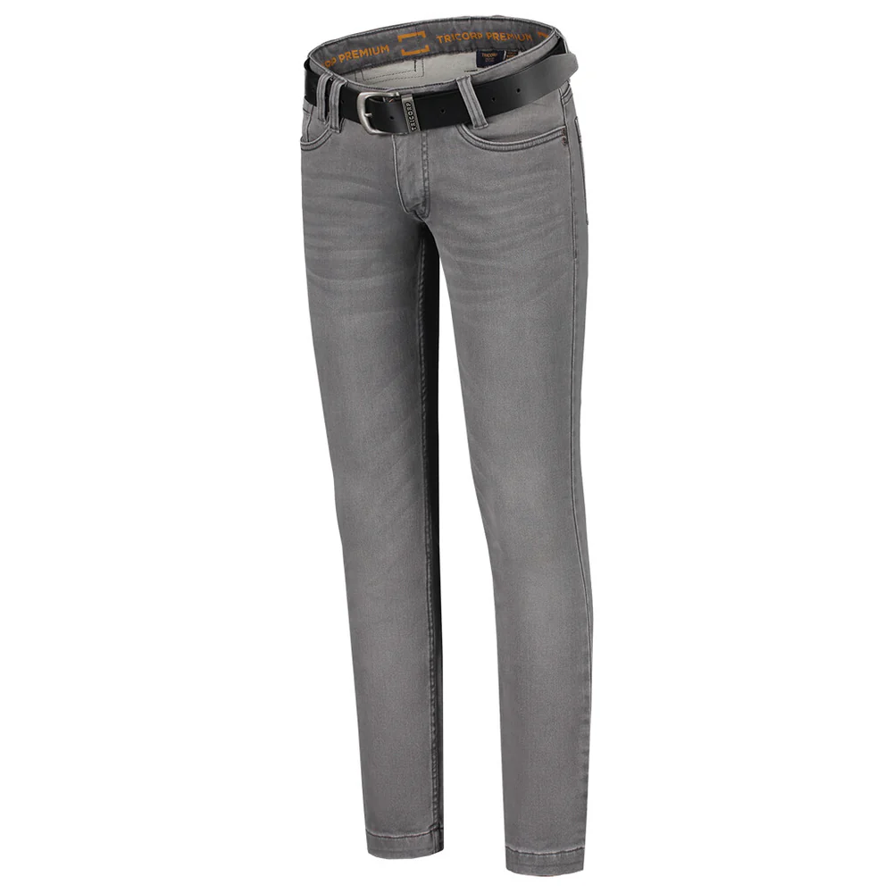 Spijkerbroek Premium Stretch dames lengte 32 denimgrey