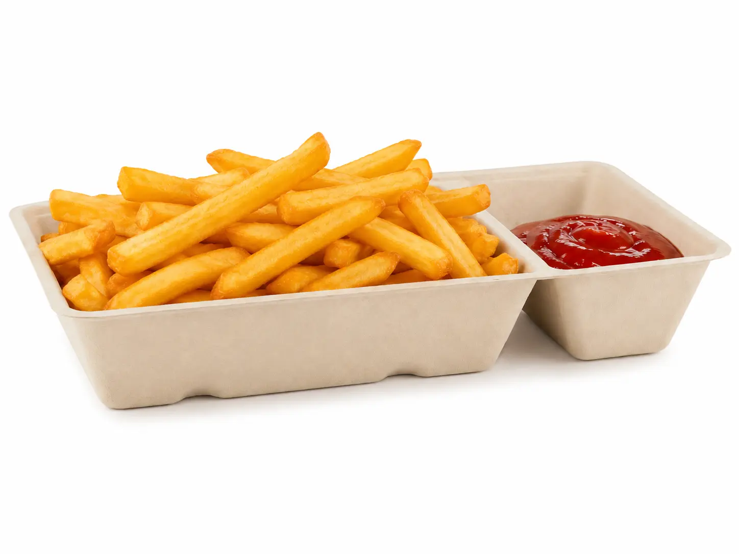 Snackbak suikerriet A14+sausvak (A20) (doos à 600st)
