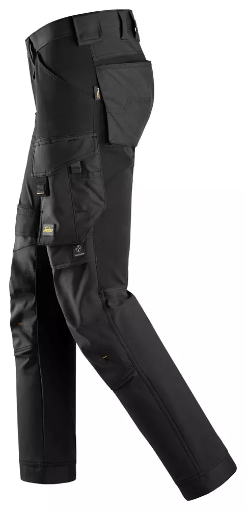 Werkbroek heren 4-weg stretch zwart Snickers 6375