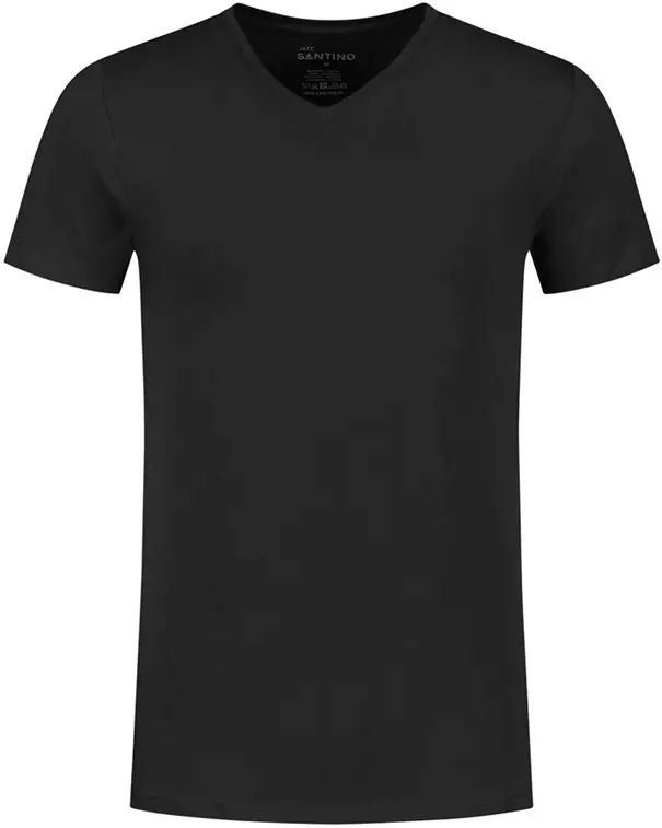 T-shirt Jazz zwart Santino