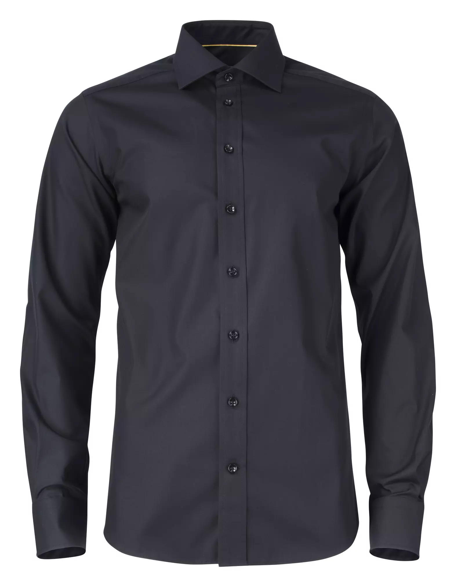 Overhemd Yellow Bow 50 slim fit zwart
