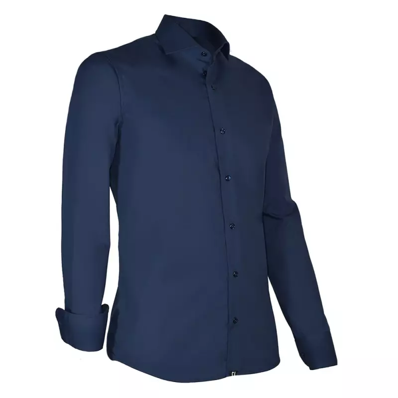 Overhemd Capraro 936-38 stretch marine