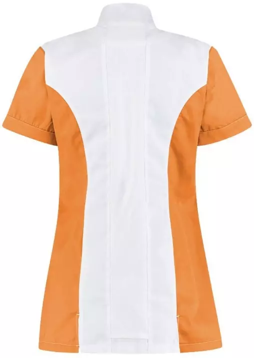Jas Terra dames wit/oranje