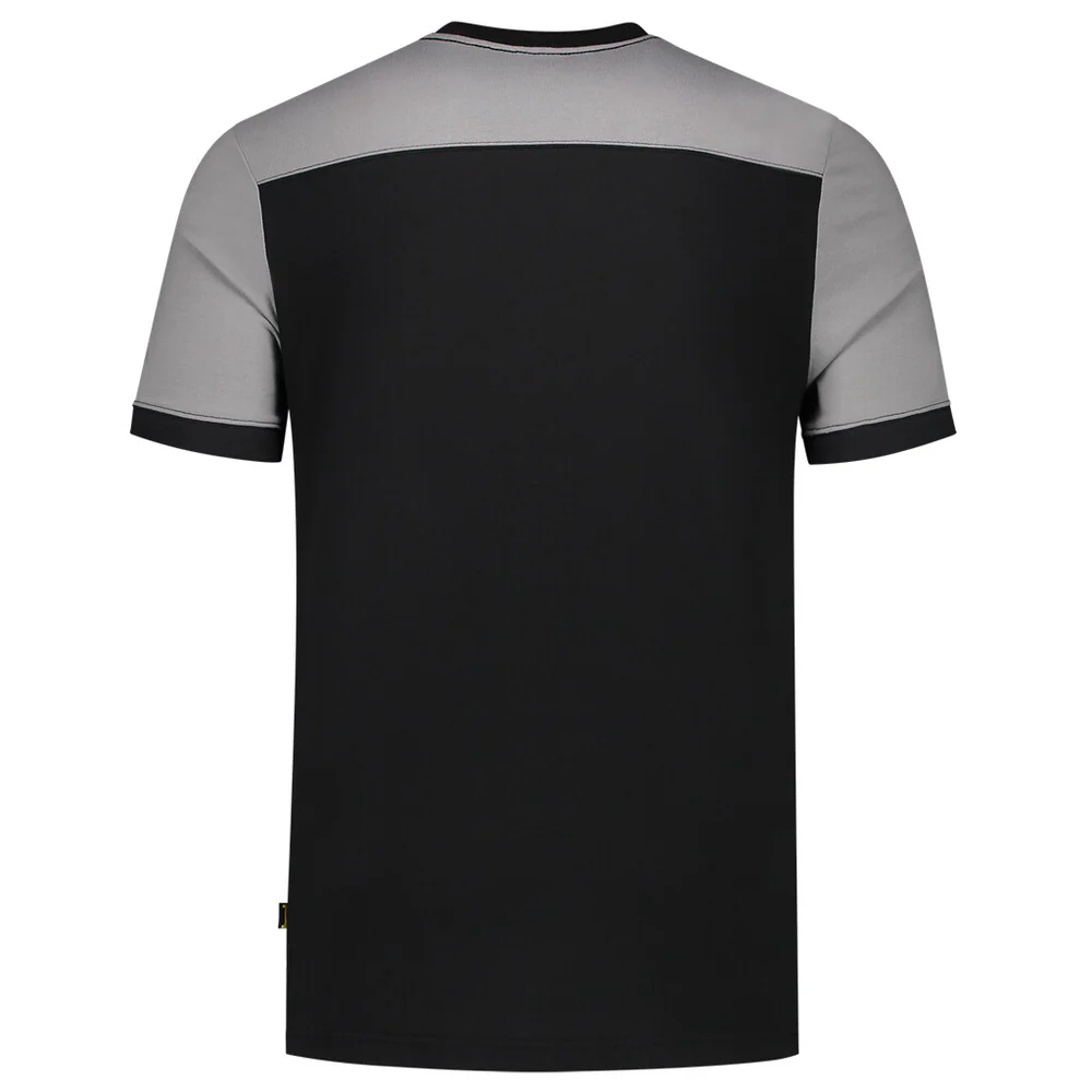 T-shirt Bicolor naden black/grey