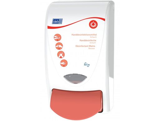 Dispenser Deb Sanitize 1000ml rood