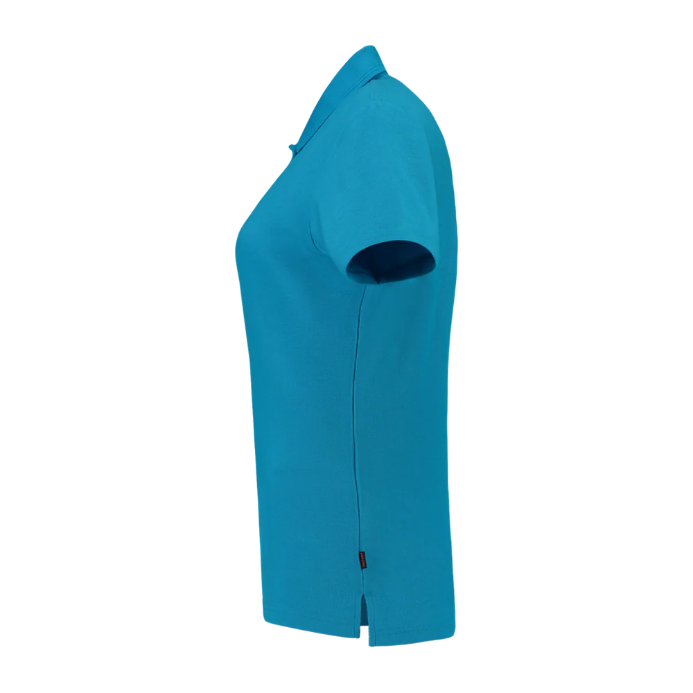 Polo dames slim fit PPFT-180 turquoise