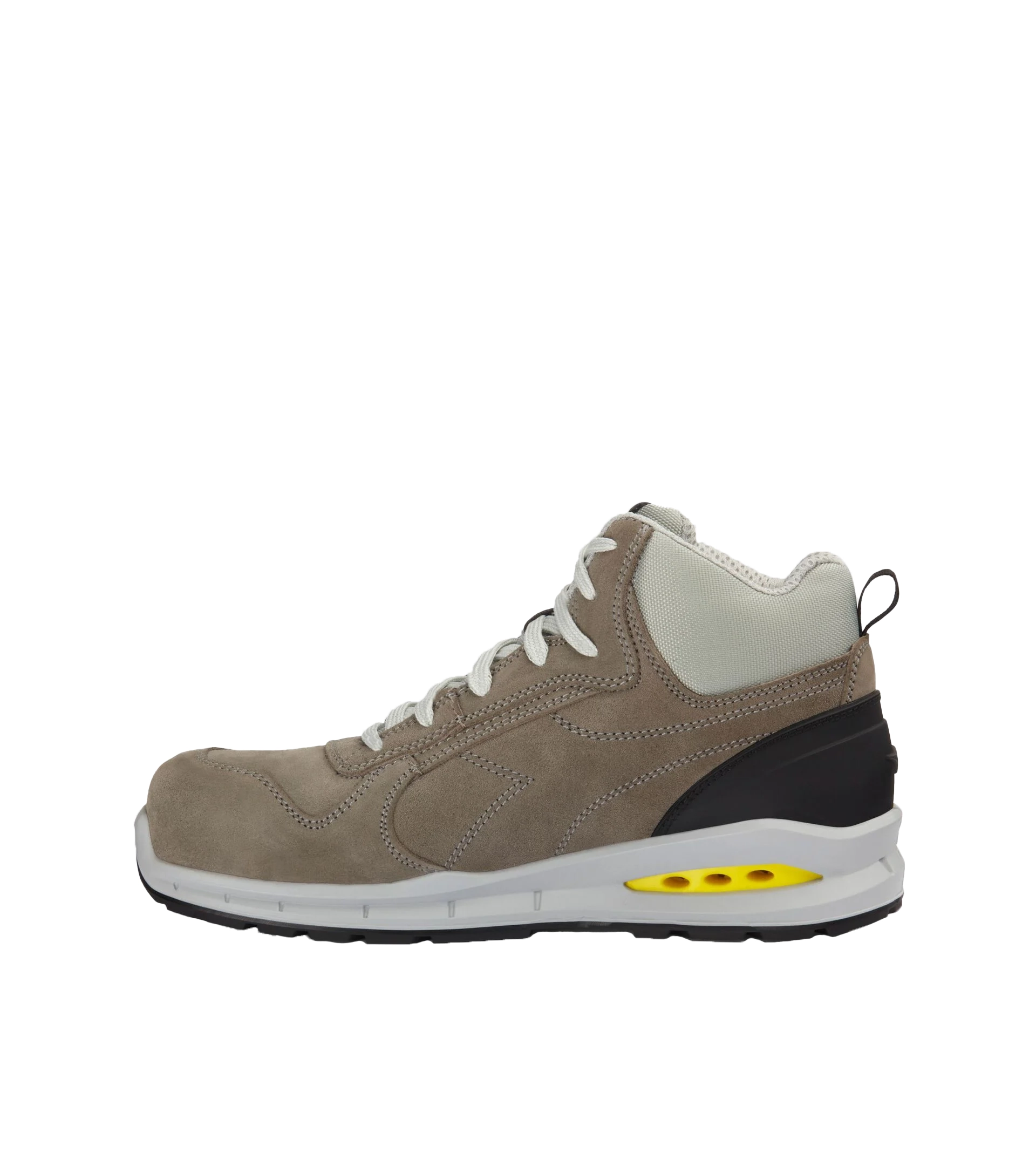Diadora Run Net Airbox Mid S3 veiligheidsschoen Grijs/Zwart