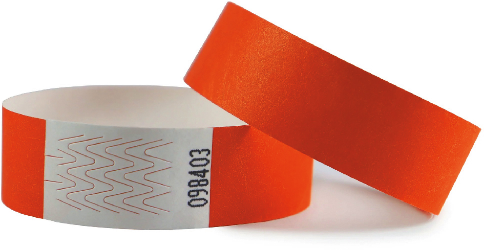 Polsband Combicraft Tyvek Oranje