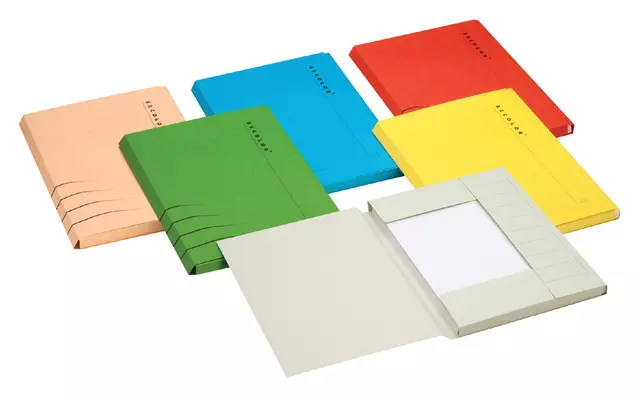 Dossiermap secolor A4 rood