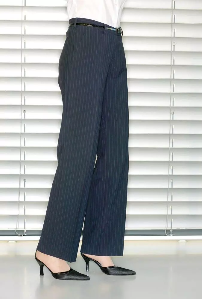 Dames pantalon marine/krijt Gerona