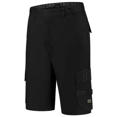 Werkbroek kort Twill zwart