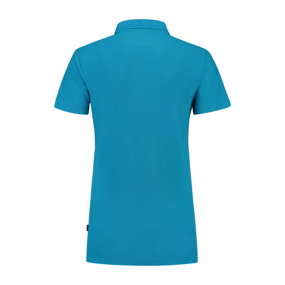Polo dames slim fit PPFT-180 turquoise