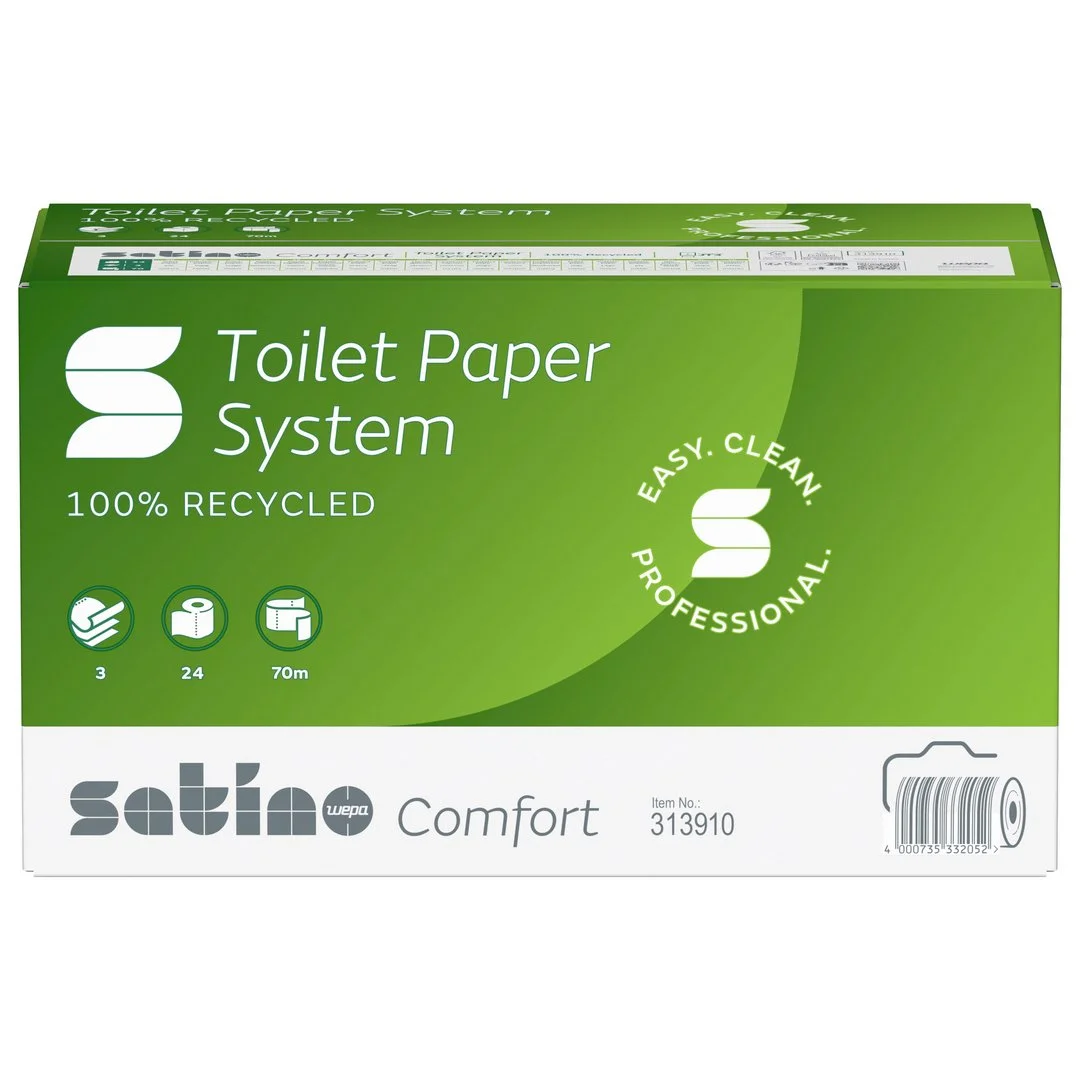 Doprol Toiletpapier Wit 3-laags 9,8cmx70m Satino