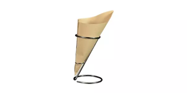 Puntzak Friet Bruin K-21 Ersatz Papier 1000 stuks