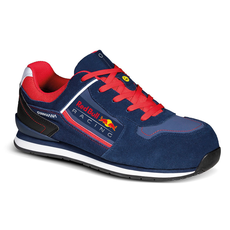 Sparco Gymkhana Red Bull Lage S3 veiligheidsschoen Blauw/Rood