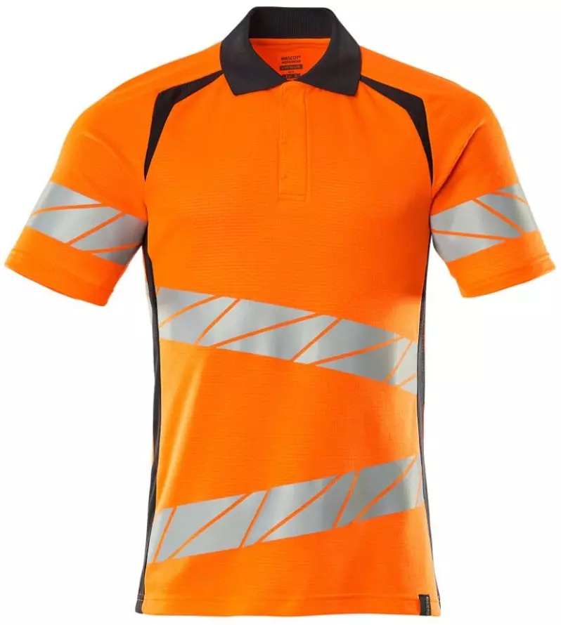 Polo Accelerate safe hi-vis oranje/donkermarine