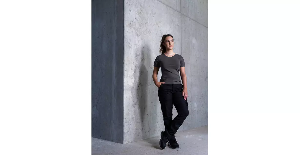 T-shirt Jive dames graphite