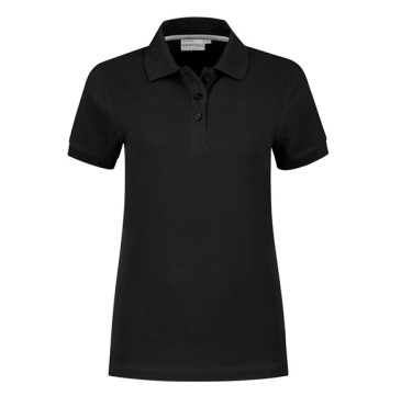 Polo dames Mojo Santino zwart