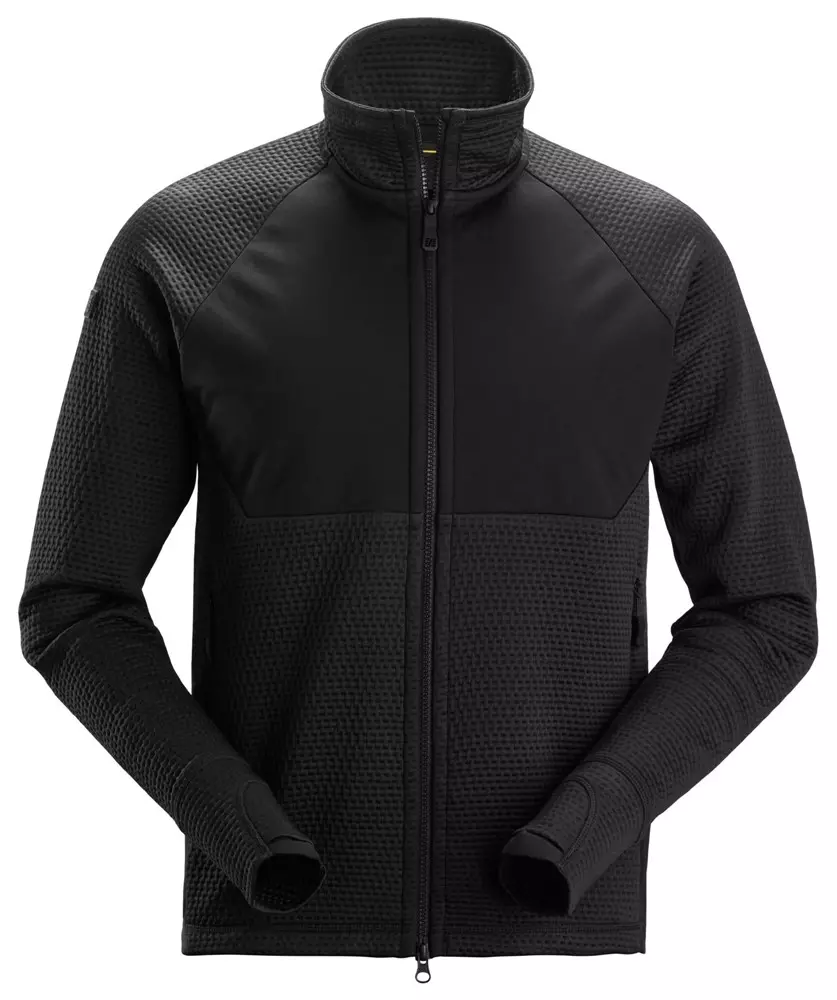 Jas Flexwork tussenlaag zwart 8404 Softshell winddichte stof op de borst