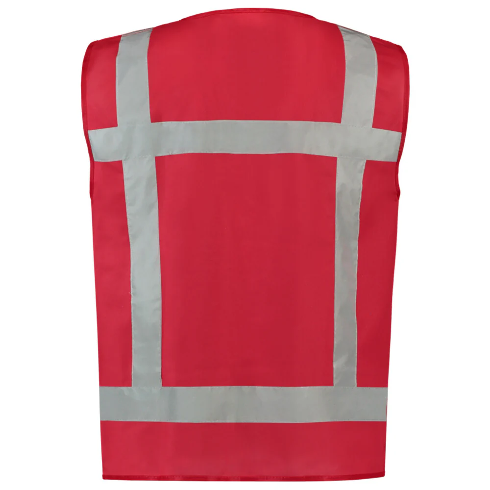 Veiligheidsvest reflectie rood