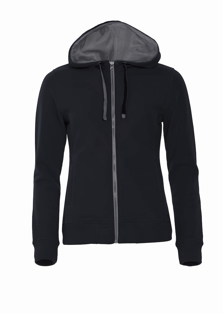 Hooded sweater dames Classic zwart