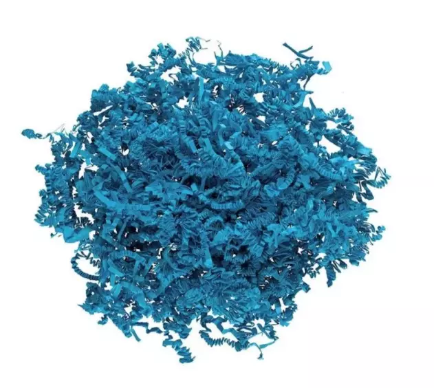 Sizzlepak opvulmateriaal turquoise 077 (doos à 10kg)
