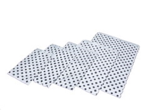 Fourniturenzak 150x220mm wit/stip (pak à 1000st)