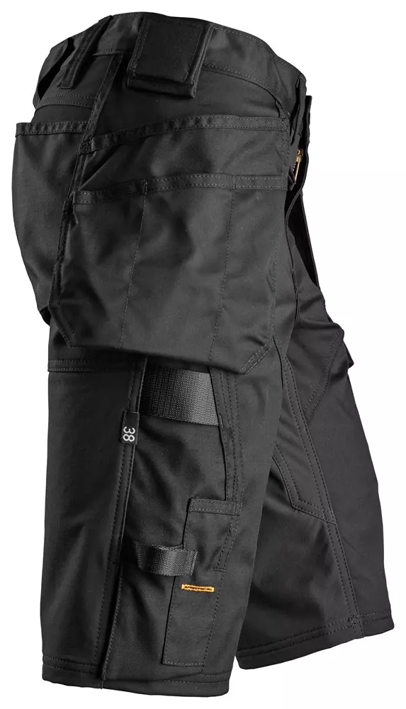 Snickers Korte Werkbroek 6147 Dames - Met Holterzakken - Zwart 