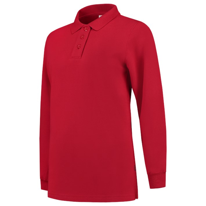 Polosweater dames rood PST-280