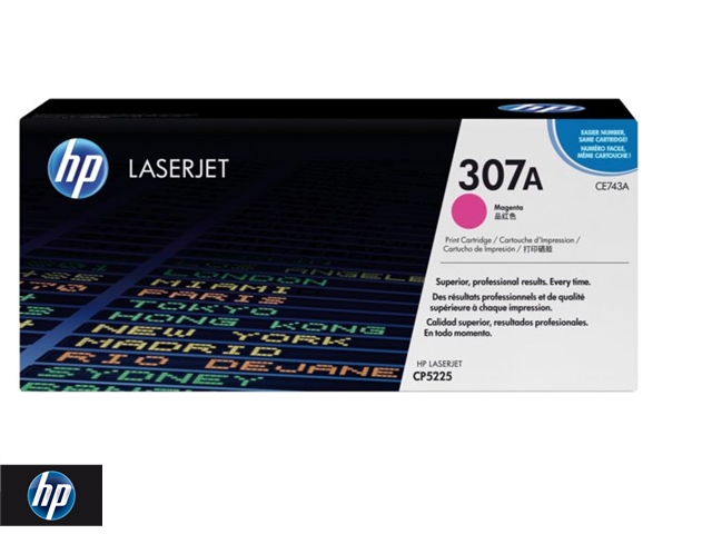 Tonercartridge HP 307A CE743A 7.3K Magenta