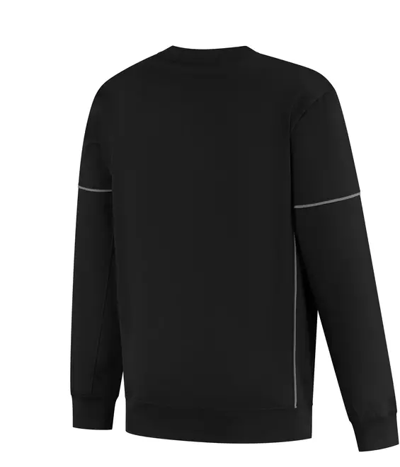 Sweater Chris zwart/grijs