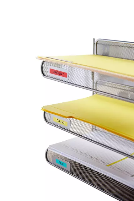 Dymo Labeltape D1 9mmx7m - Zwart/Groen