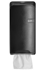 Toiletdispenser bulkpack Quartz zwart 218x330x145mm