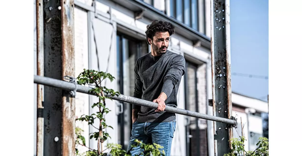 Pullover Pisa donkergrijs