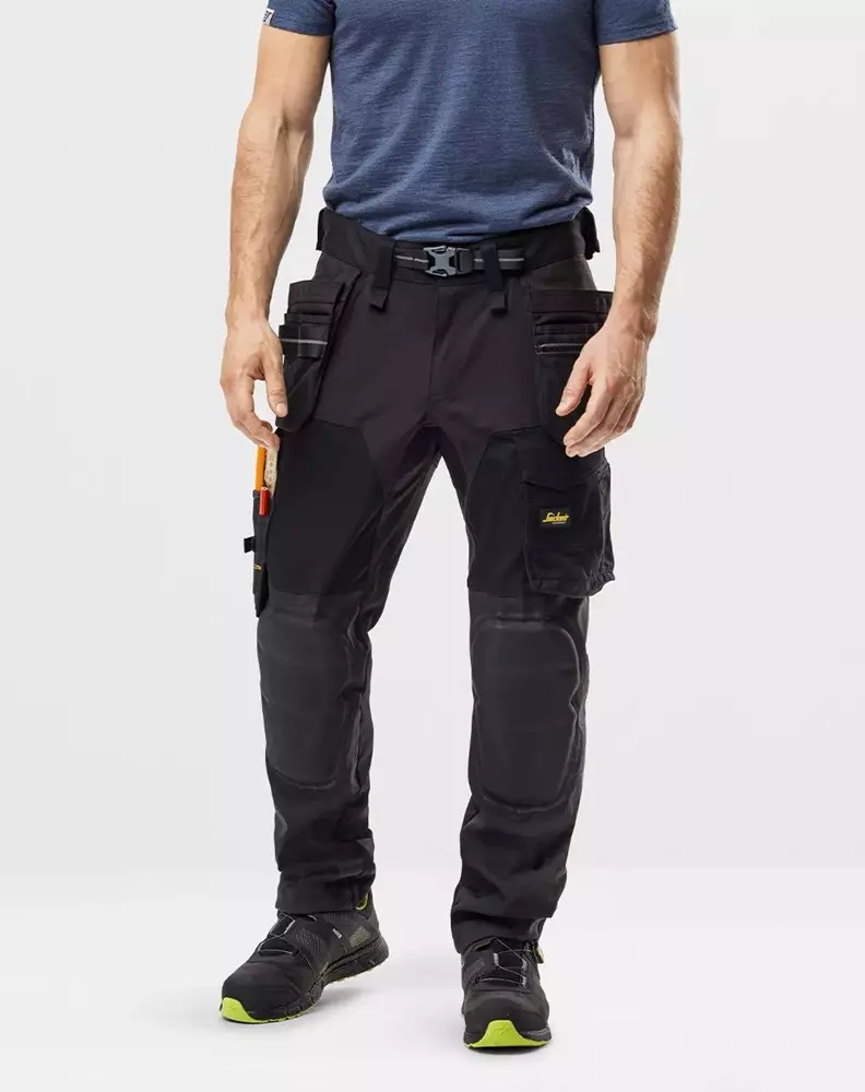 AllroundWork, Stretch Werkbroek Capsulized™ - Kniebeschermers Holsterzakken