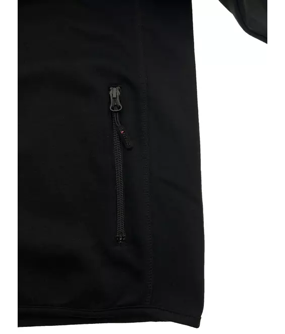 Sweatvest Berlin zwart